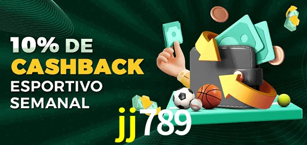 10% de bônus de cashback na jj789